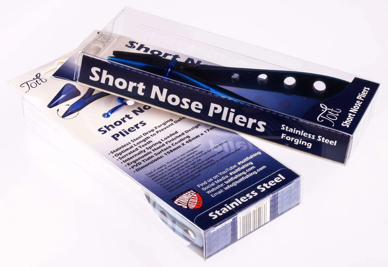 Toit Fishing Short Nose Pliers 2 Toit Fishing Short Nose Pliers - Image 2