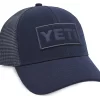 YETI Navy On Navy Patch Trucker Hat