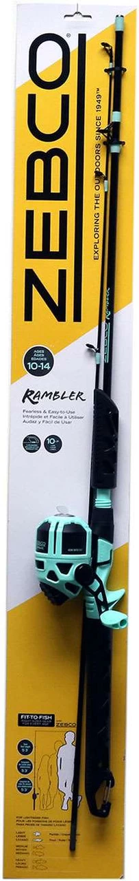 Zebco RAMSC532 Rambler Spincast Combo - 5 Ft. 3 In. 6 Zebco RAMSC532 Rambler Spincast Combo - 5 Ft. 3 In. - Image 6
